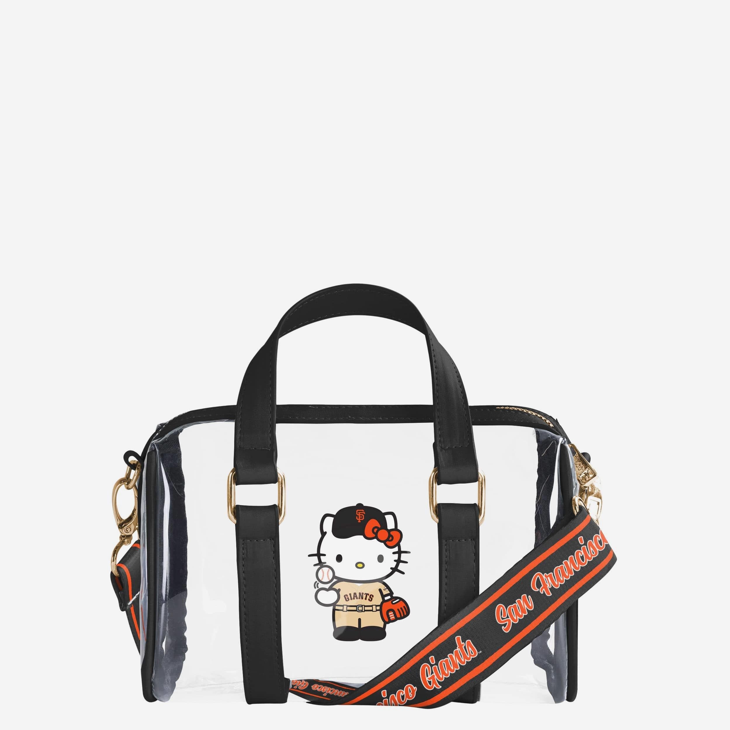 hello kitty giants backpack Polka Dot Floral Large #C6CF92 forward design. San Francisco Giants Hello Kitty