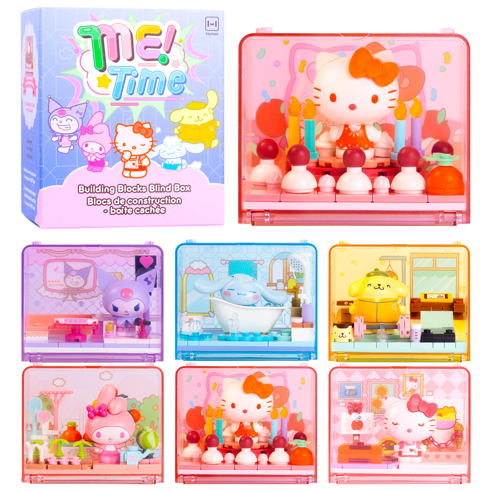 Hello Kitty and Friends Building Blocks Blind Box (Me Time) Toys&Games Hamee.com - Hamee US 1 Blind Box (Random)