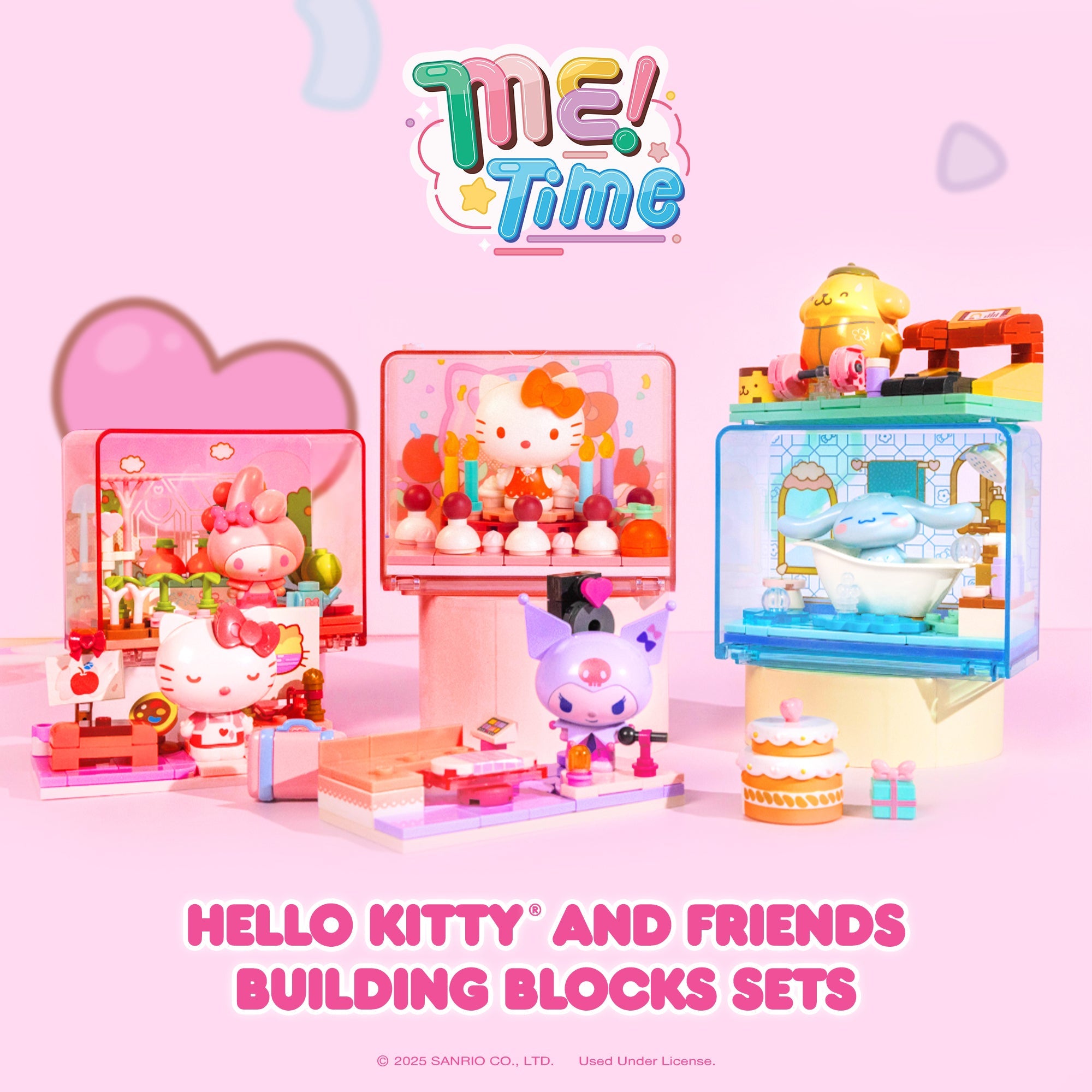 Hello Kitty and Friends Building Blocks Blind Box (Me Time)