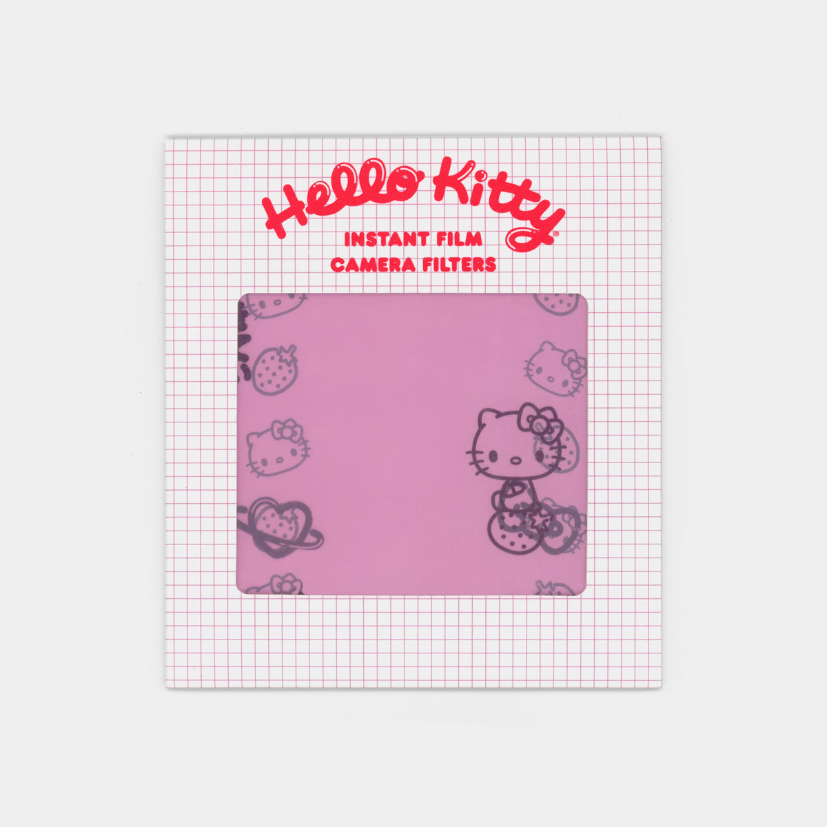 Hello Kitty Strawberry Milk Photo Filters for Instant Film Cameras (4-Pack) Accessory RETROSPEKT   