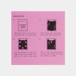 Hello Kitty Strawberry Milk Photo Filters for Instant Film Cameras (4-Pack) Accessory RETROSPEKT   