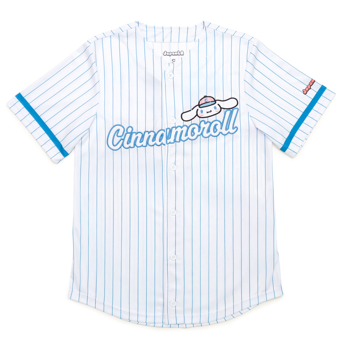 Cinnamoroll x JapanLA Baseball Jersey (White) Apparel JapanLA