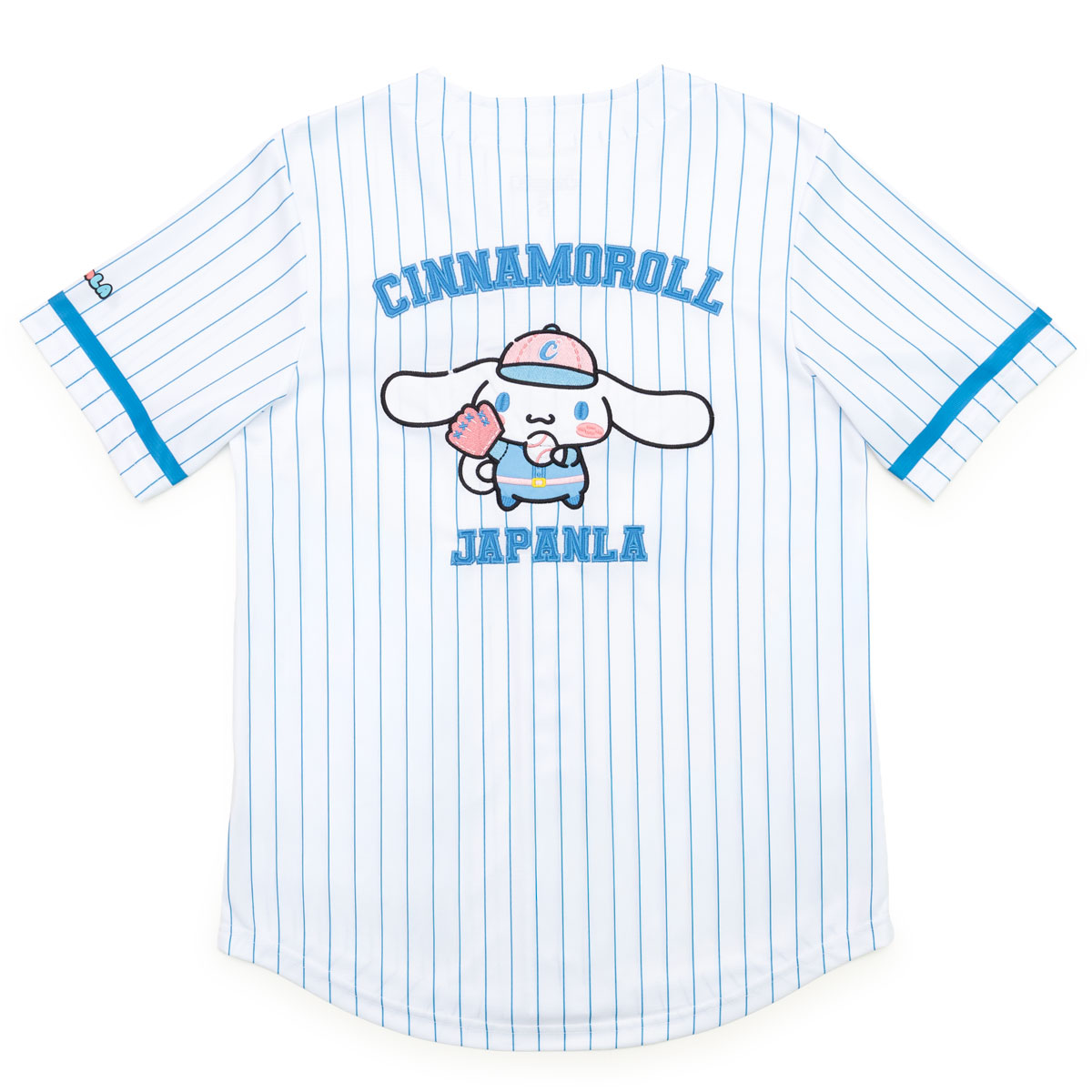 Cinnamoroll x JapanLA Baseball Jersey (White) Apparel JapanLA
