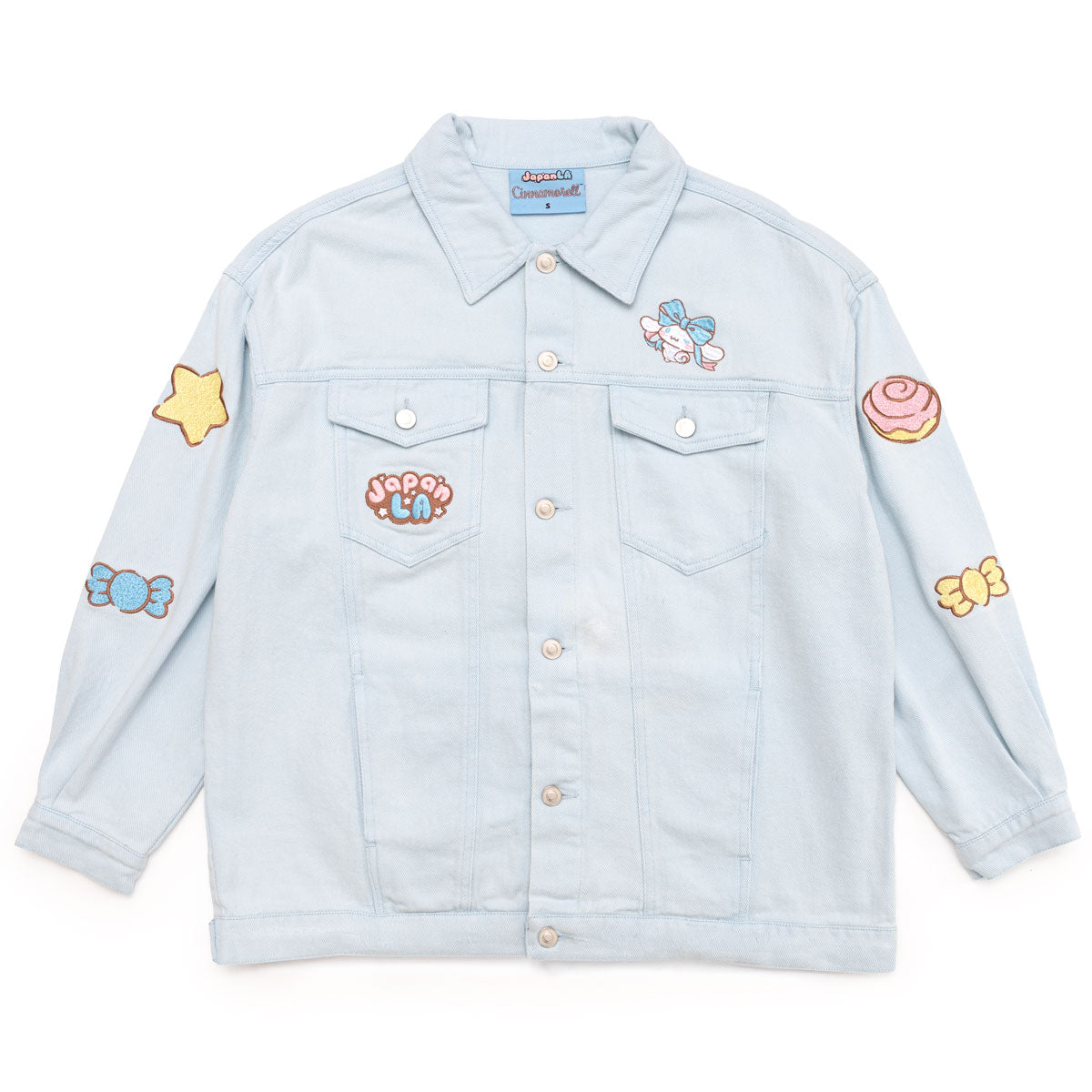 Cinnamoroll x JapanLA Ribbons Denim Jacket Apparel JapanLA