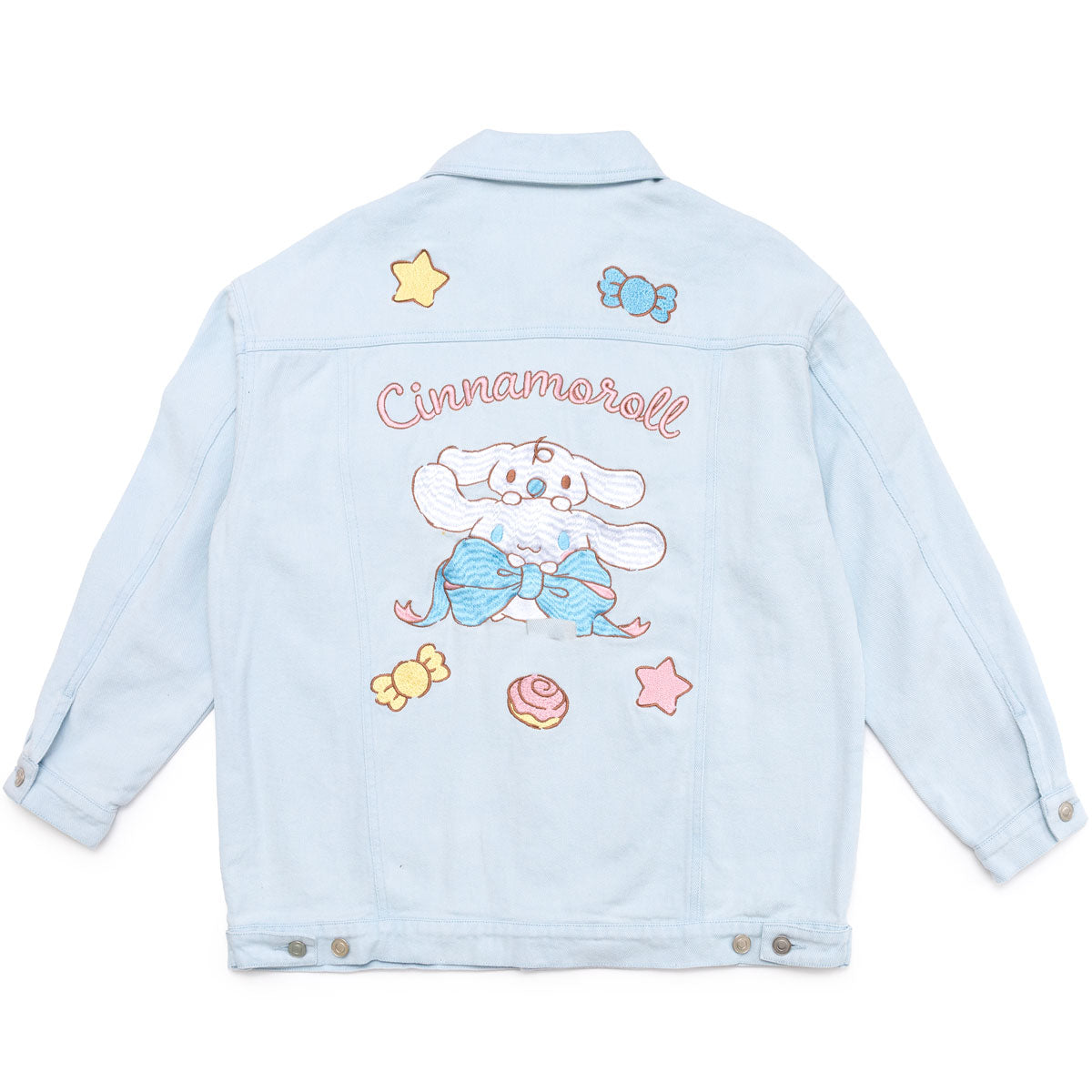 Cinnamoroll x JapanLA Ribbons Denim Jacket Apparel JapanLA