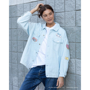 Cinnamoroll x JapanLA Ribbons Denim Jacket Apparel JapanLA