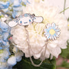 Cinnamoroll JapanLA Floral Lapel Pin Accessory JapanLA