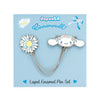 Cinnamoroll JapanLA Floral Lapel Pin Accessory JapanLA