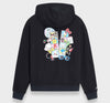 Converse x Hello Kitty and Friends Full Zip Hoodie (Black) Apparel G-III Leather Fashions
