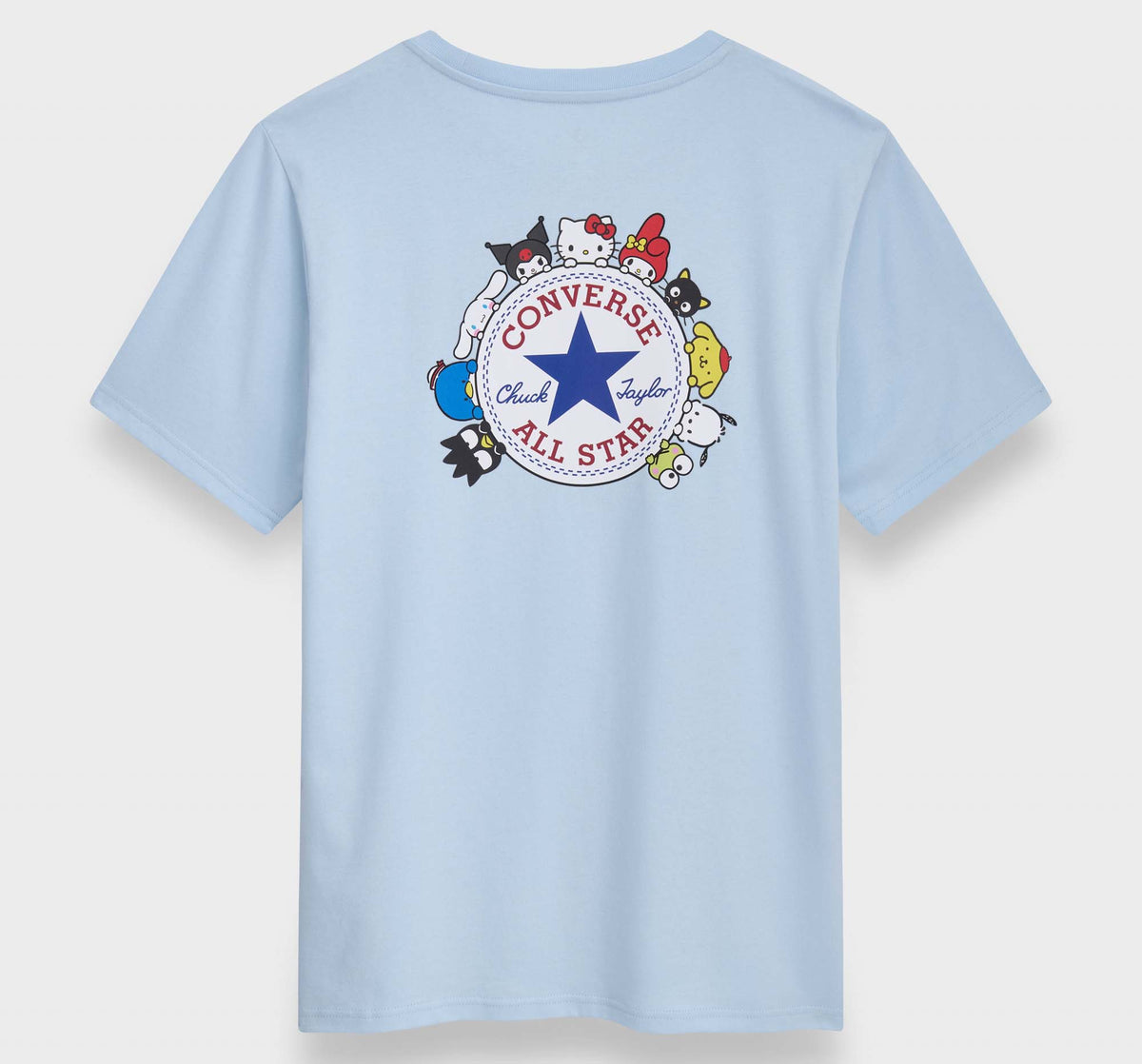 Converse x Hello Kitty and Friends Chuck Patch Tee (Skies) Apparel G-III Leather Fashions