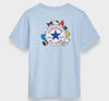 Converse x Hello Kitty and Friends Chuck Patch Tee (Skies) Apparel G-III Leather Fashions