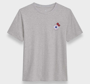 Converse x Hello Kitty and Friends Chuck Patch Tee (Grey) Apparel G-III Leather Fashions