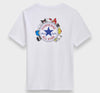 Converse x Hello Kitty and Friends Chuck Patch Tee (White) Apparel G-III Leather Fashions