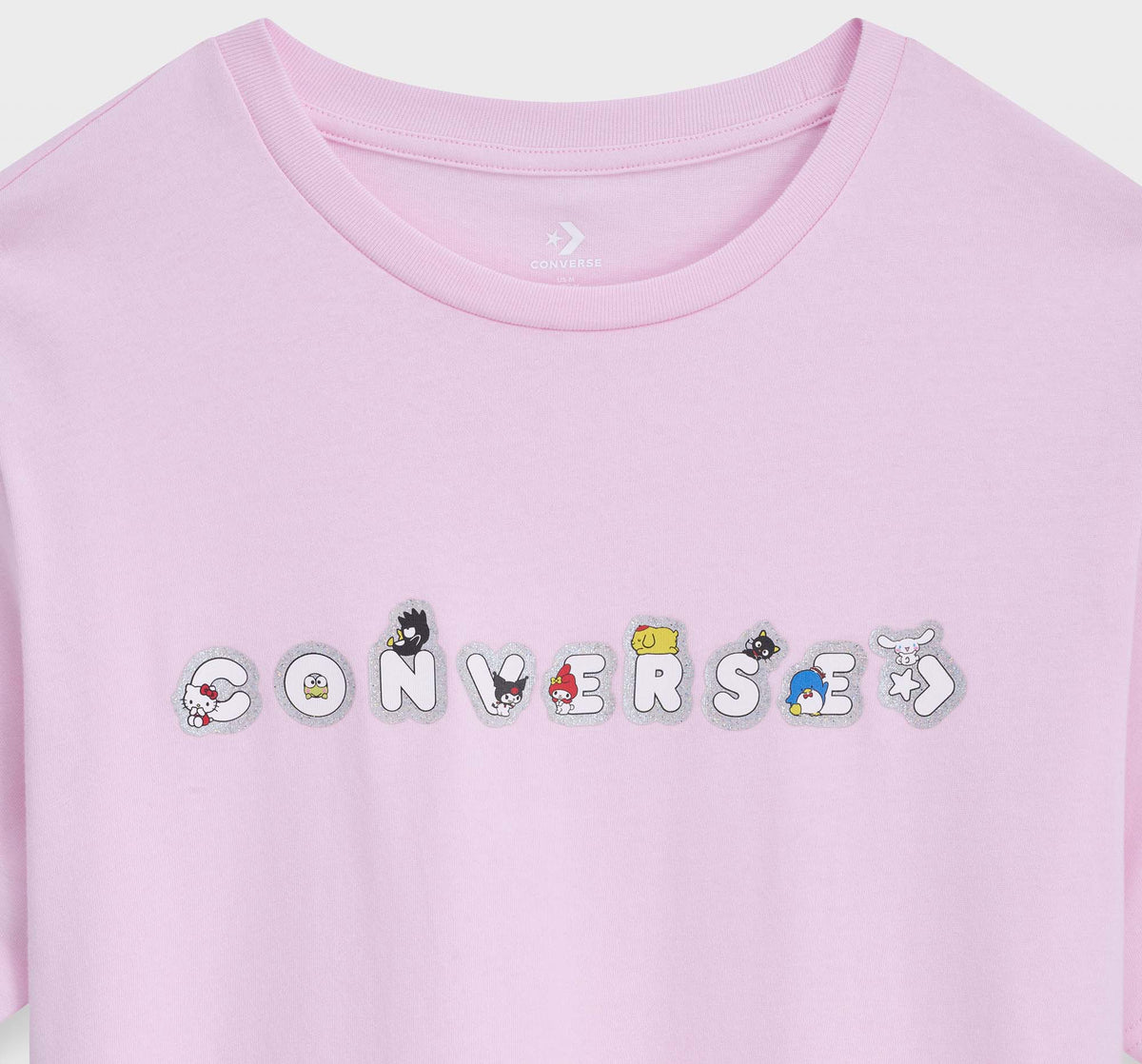 Converse x Hello Kitty and Friends Sticker Tee (Bloom) Apparel G-III Leather Fashions