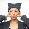 Chococat x JapanLA Flowers Knit Beanie Accessory JapanLA