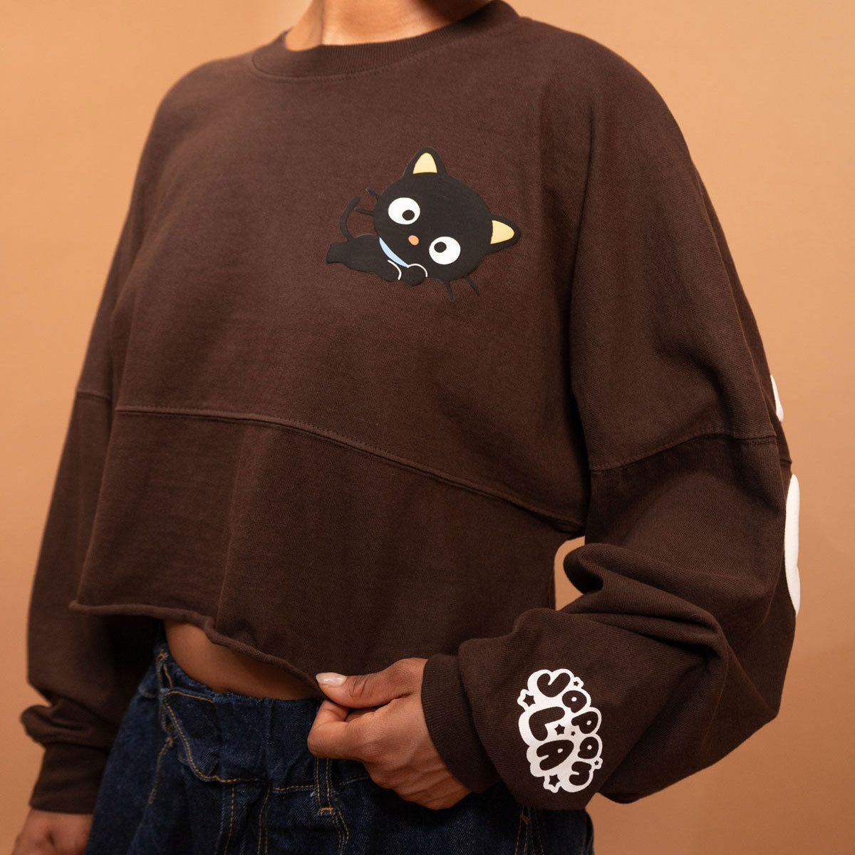 Chococat x JapanLA Cropped Spirit Jersey Apparel JapanLA