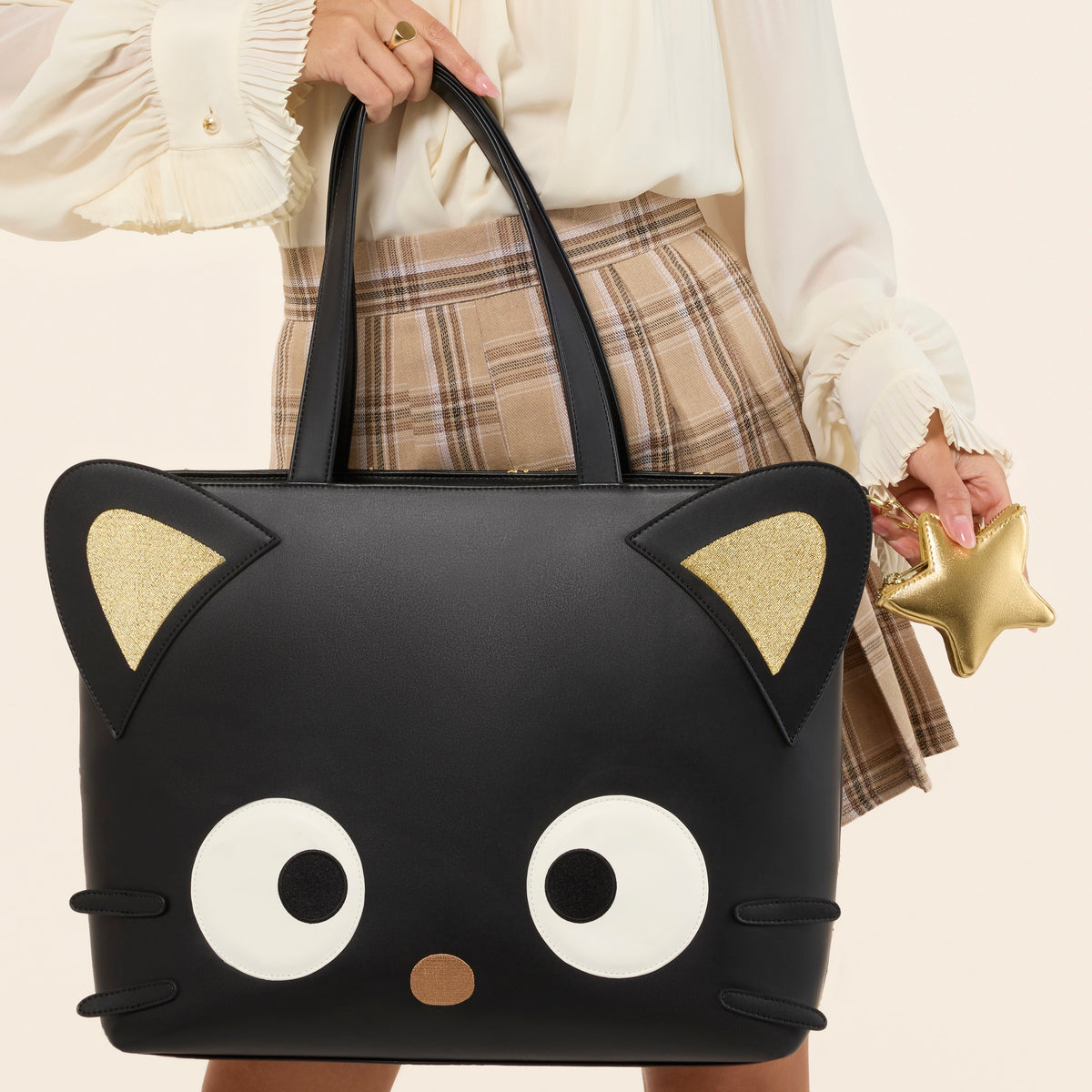 Chococat x Loungefly Stars Tote Bag with Coin Purse