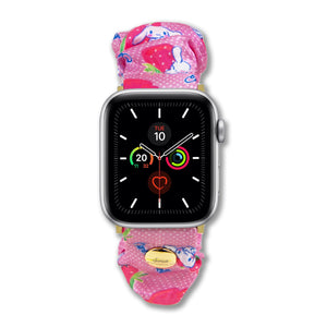 Cinnamoroll x Sonix Strawberries Scrunchie Apple Watch Band Accessory BySonix Inc.   