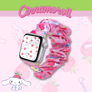 Cinnamoroll x Sonix Strawberries Scrunchie Apple Watch Band Accessory BySonix Inc.   