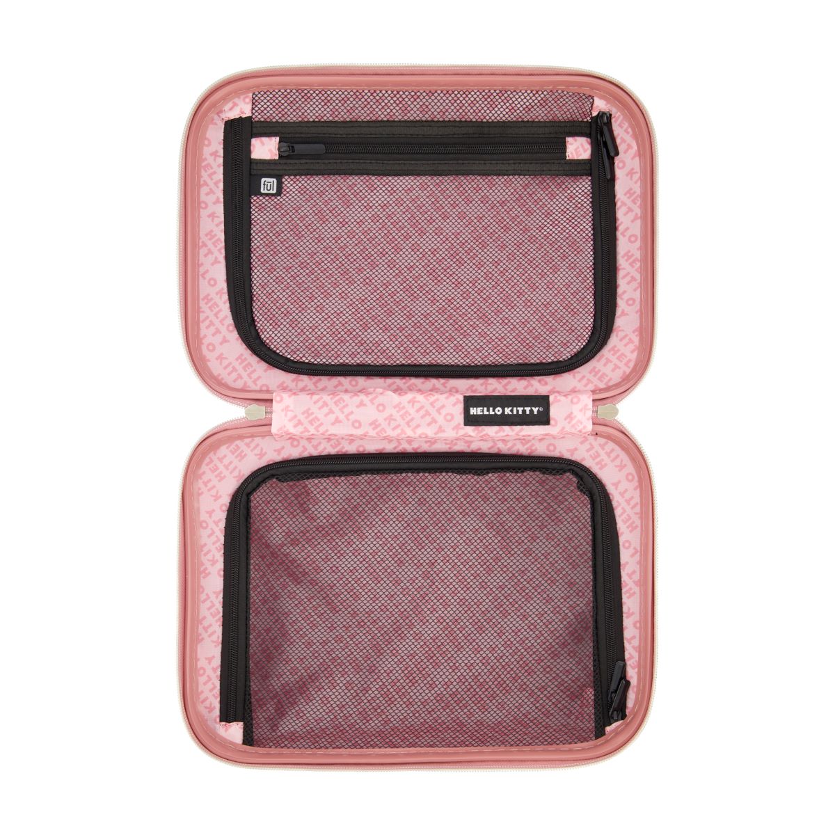 Hello Kitty x FUL Pink Molded Carry-On Train Case Travel Ful Luggage
