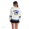 Hello Kitty x The Wild Collective Dallas Cowboys Cropped Cardigan Apparel The Wild Collective