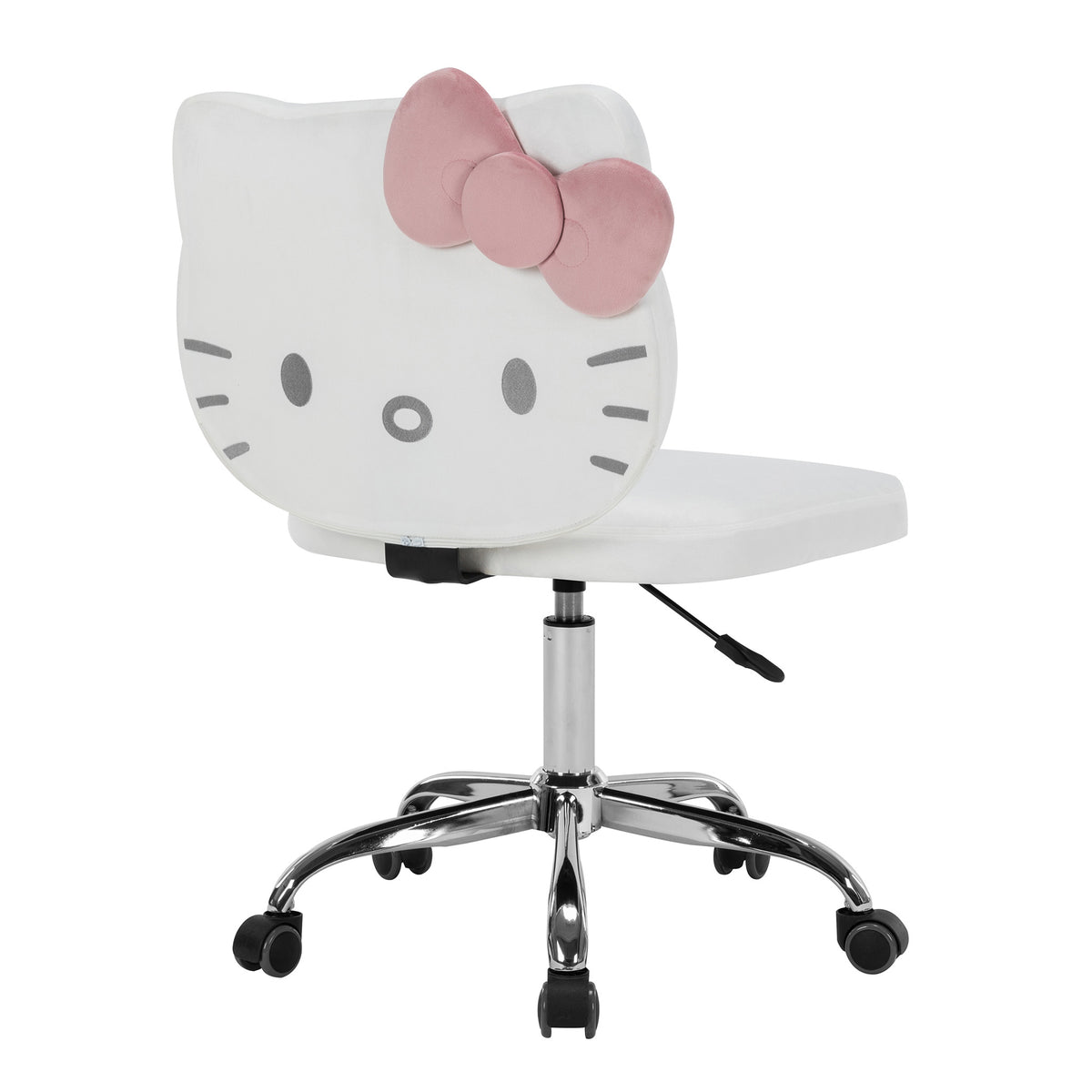 Hello Kitty x Impressions Vanity Kawaii Swivel Chair (White) Home Goods Impressions Vanity   