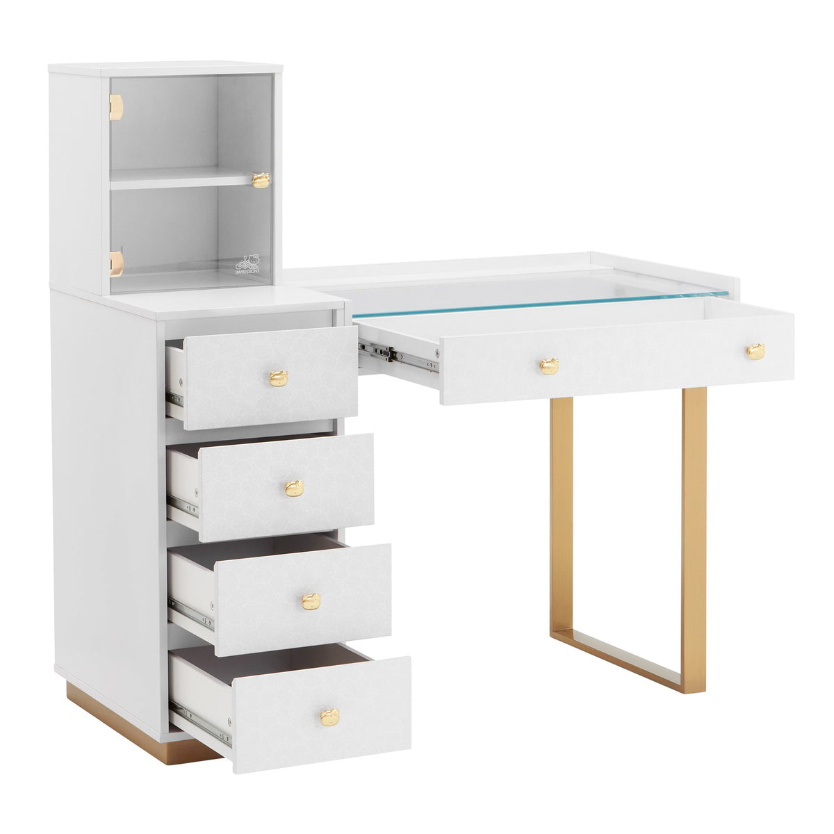 Hello Kitty x Impressions Vanity SlayStation Duet Vanity Desk