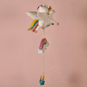 Hello Kitty Celestial Ceramic Wind Chime Home Goods Blue Sky