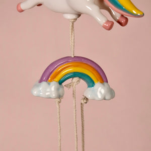 Hello Kitty Celestial Ceramic Wind Chime Home Goods Blue Sky