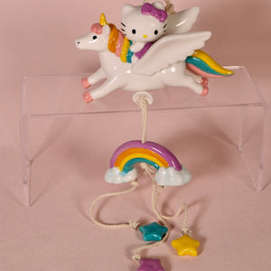 Hello Kitty Celestial Ceramic Wind Chime Home Goods Blue Sky