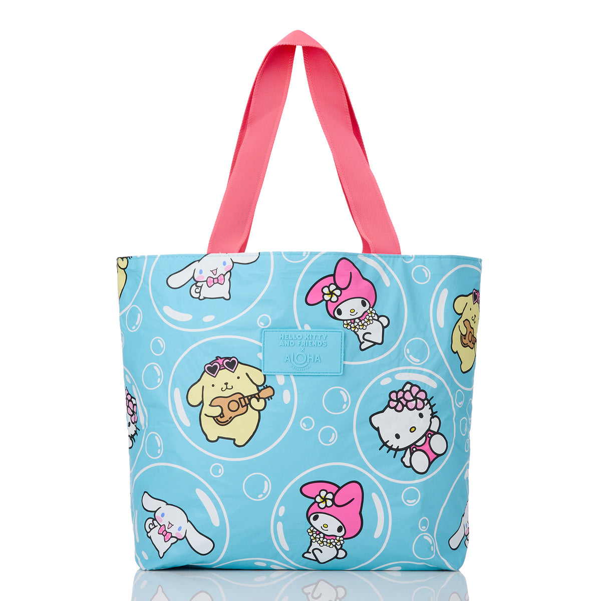 Hello Kitty and Friends x Aloha Collection Day Tripper Tote Bag (Bubbles - Blue Skies) Bags Aloha Collection Inc
