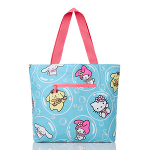 Hello Kitty and Friends x Aloha Collection Day Tripper Tote Bag (Bubbles - Blue Skies) Bags Aloha Collection Inc