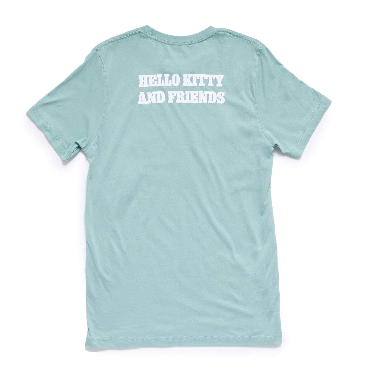 Hello Kitty & Dear Daniel Adult Take A Moment To Relax Tee (Light Green) Apparel Mad Engine Global LLC