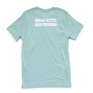 Hello Kitty & Dear Daniel Adult Take A Moment To Relax Tee (Light Green) Apparel Mad Engine Global LLC