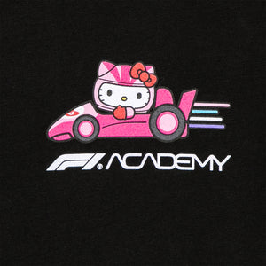 Hello Kitty and Friends x F1 ACADEMY Long Sleeve Tee (Black) Apparel Insomniac Holdings LLC