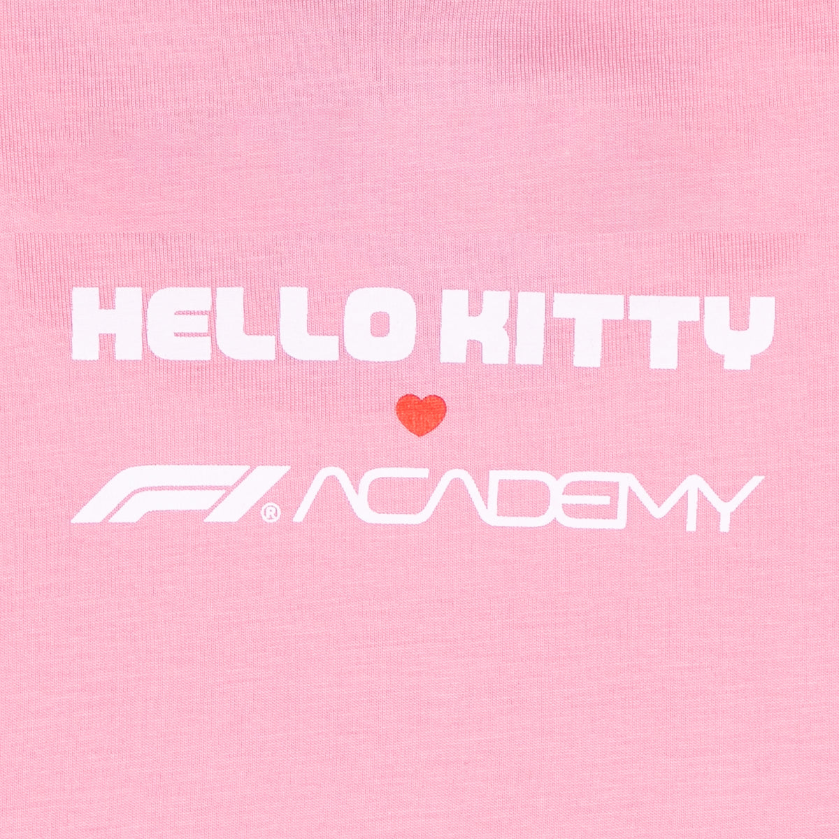 Hello Kitty and Friends x F1 ACADEMY Logo Tee (Pink) Apparel Insomniac Holdings LLC