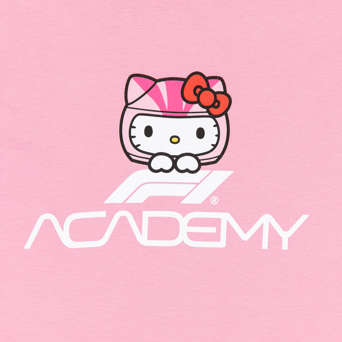 Hello Kitty and Friends x F1 ACADEMY Logo Tee (Pink) Apparel Insomniac Holdings LLC