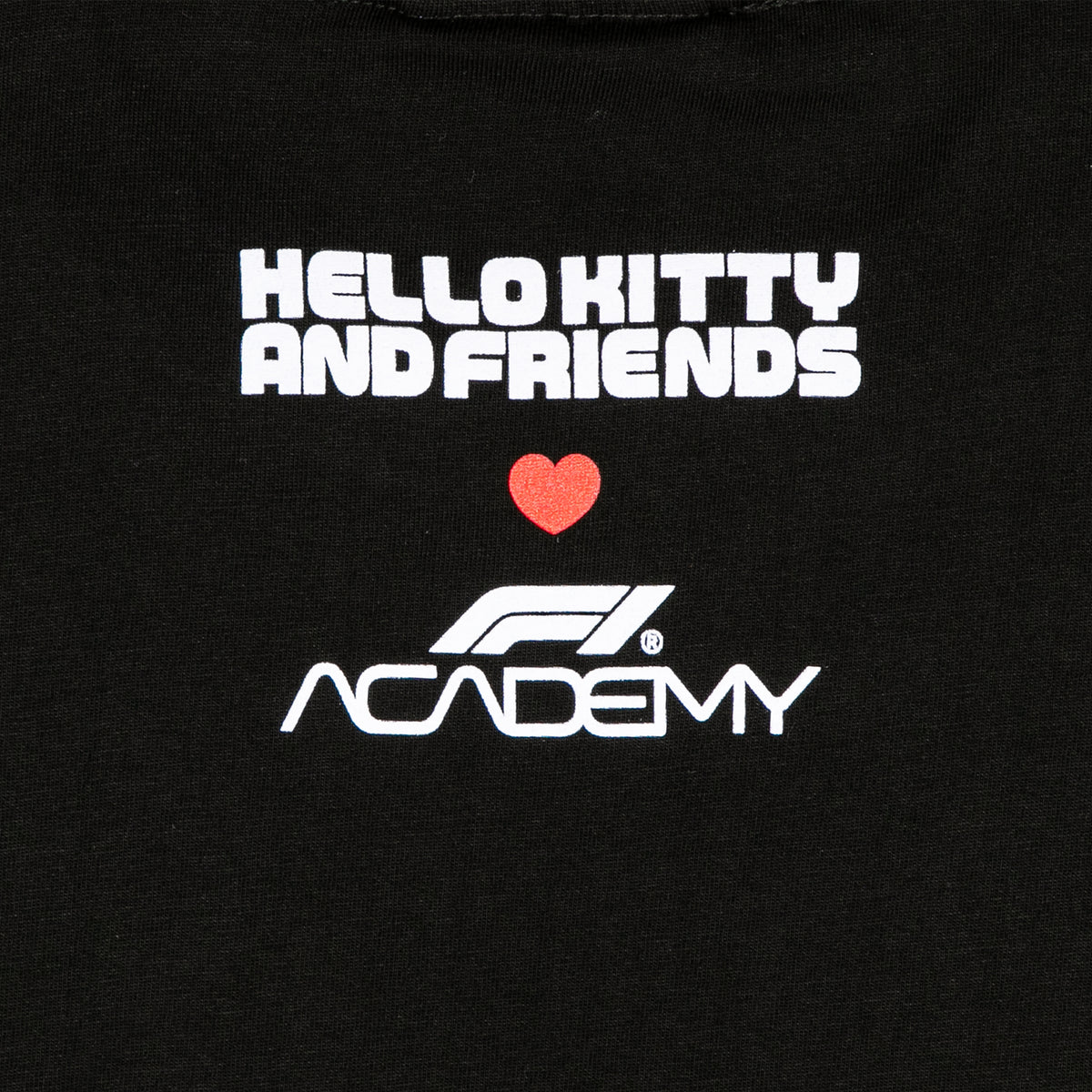 Hello Kitty and Friends x F1 ACADEMY Pit Crew Tee (Black) Apparel Insomniac Holdings LLC