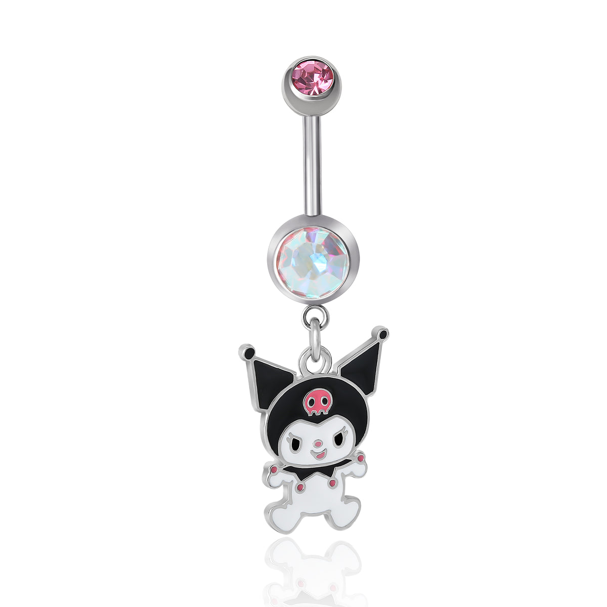 Kuromi Stainless Steel Belly Ring Jewelry Jacmel Jewelry