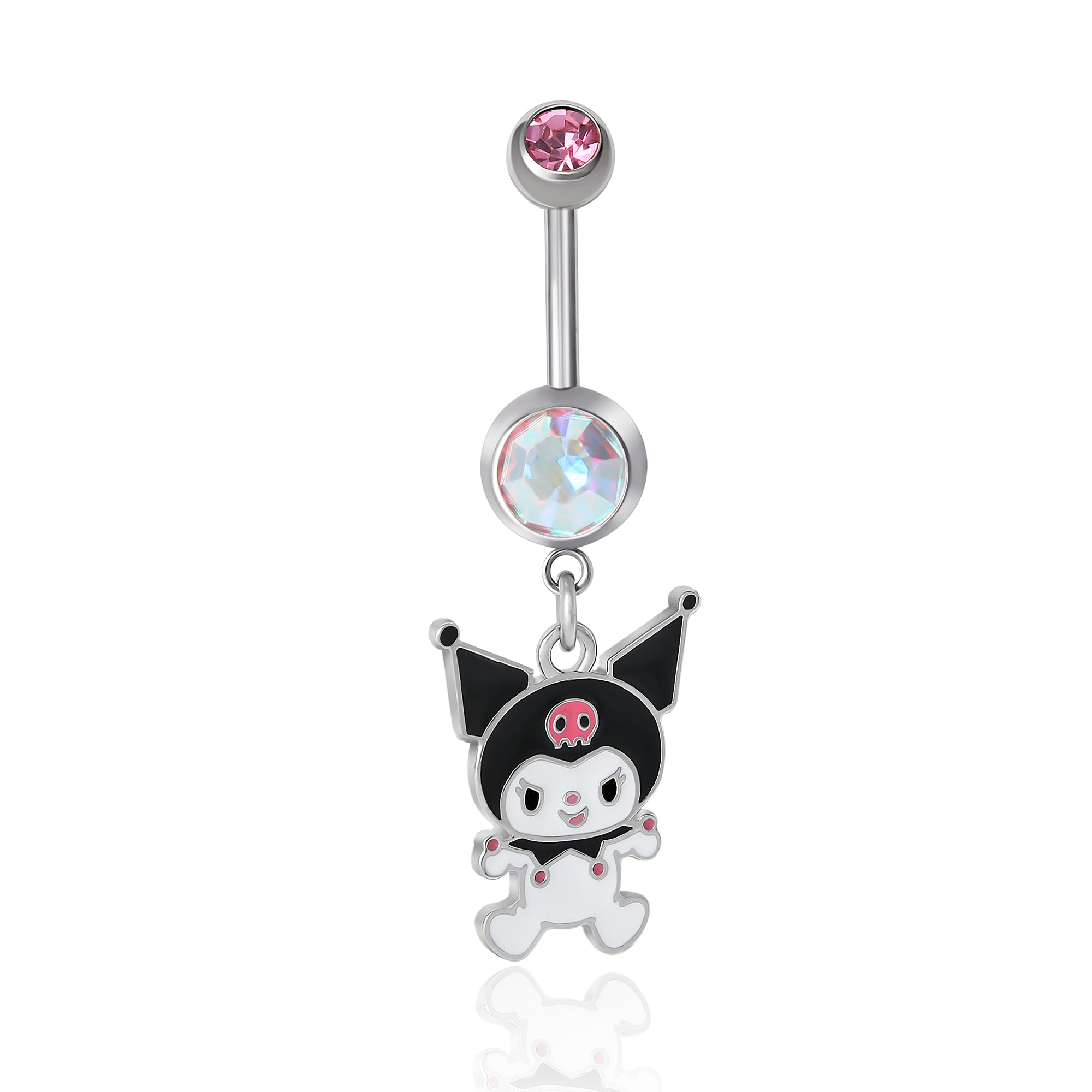 Kuromi Stainless Steel Belly Ring Jewelry Jacmel Jewelry