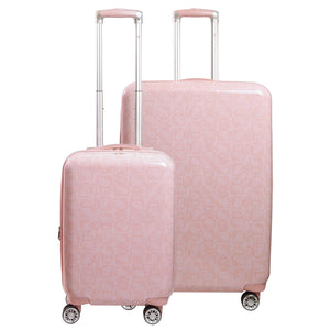 Hello Kitty x FUL Pose 2-Pc Hardshell Luggage (Pink) Travel Ful Luggage