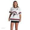Hello Kitty x The Wild Collective Atlanta Falcons Drop Shoulder Boyfriend Tee Apparel The Wild Collective