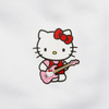Hello Kitty x Fender White Sleeve Logo Hoodie Apparel FENDER