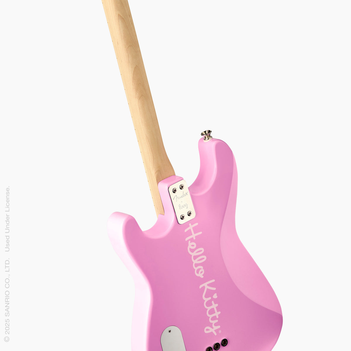 Fender x Loog Hello Kitty Kids Stratocaster Guitar (Pink) Home Loog Guitars