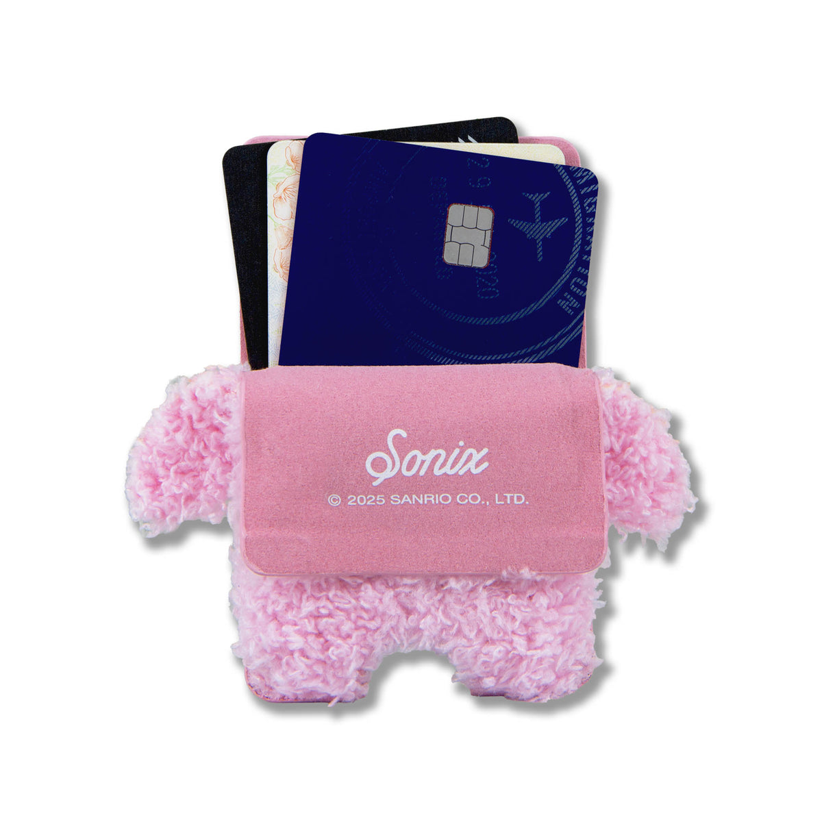 My Melody x Sonix Magnetic Plush Wallet