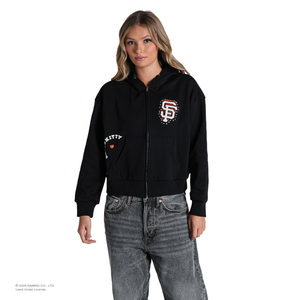Hello Kitty x The Wild Collective San Francisco Giants Zip-Up Hoodie