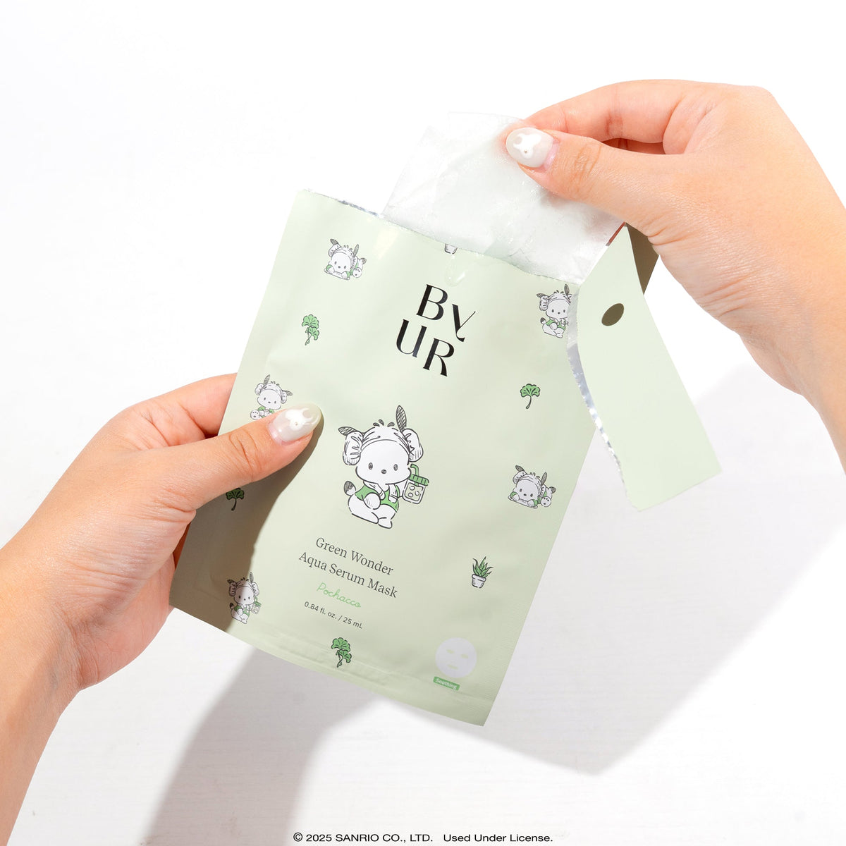 Pochacco x ByUR Green Wonder Aqua Serum Mask (4pc) (POPUP) Beauty ByUR US