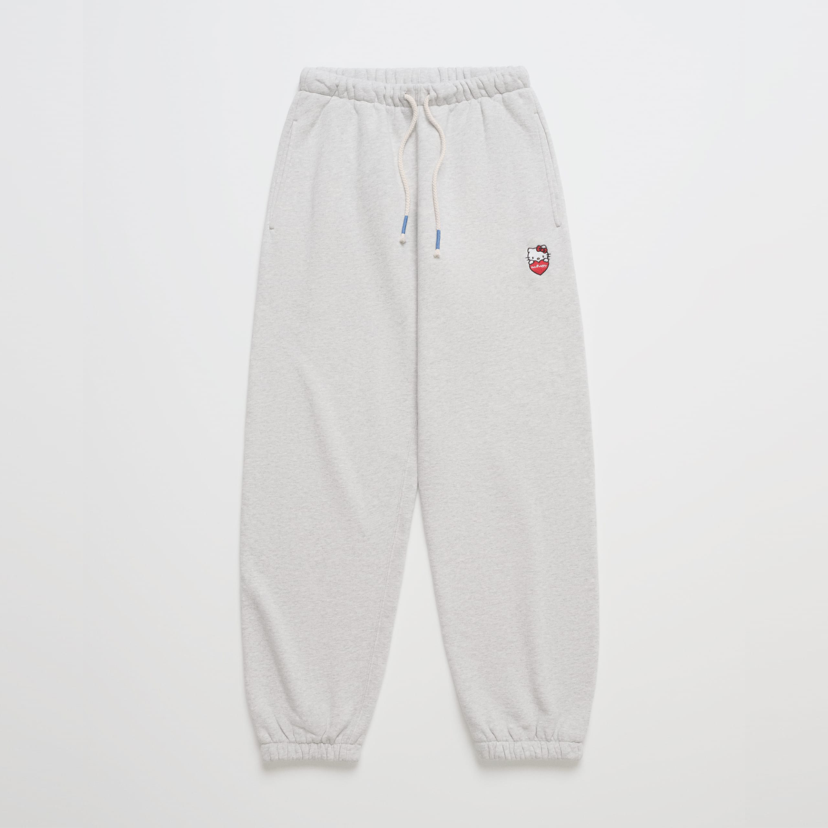 Hello Kitty x Madhappy Logo Midweight Fleece Sweatpant (Light Grey) Apparel MADHAPPY