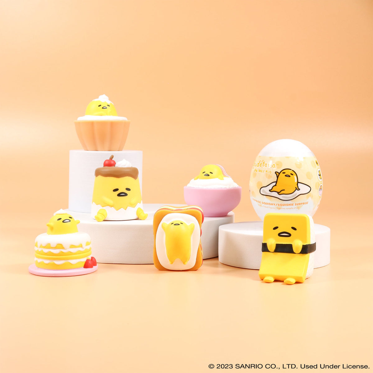 Gudetama Capsule Squishies (Series 1)