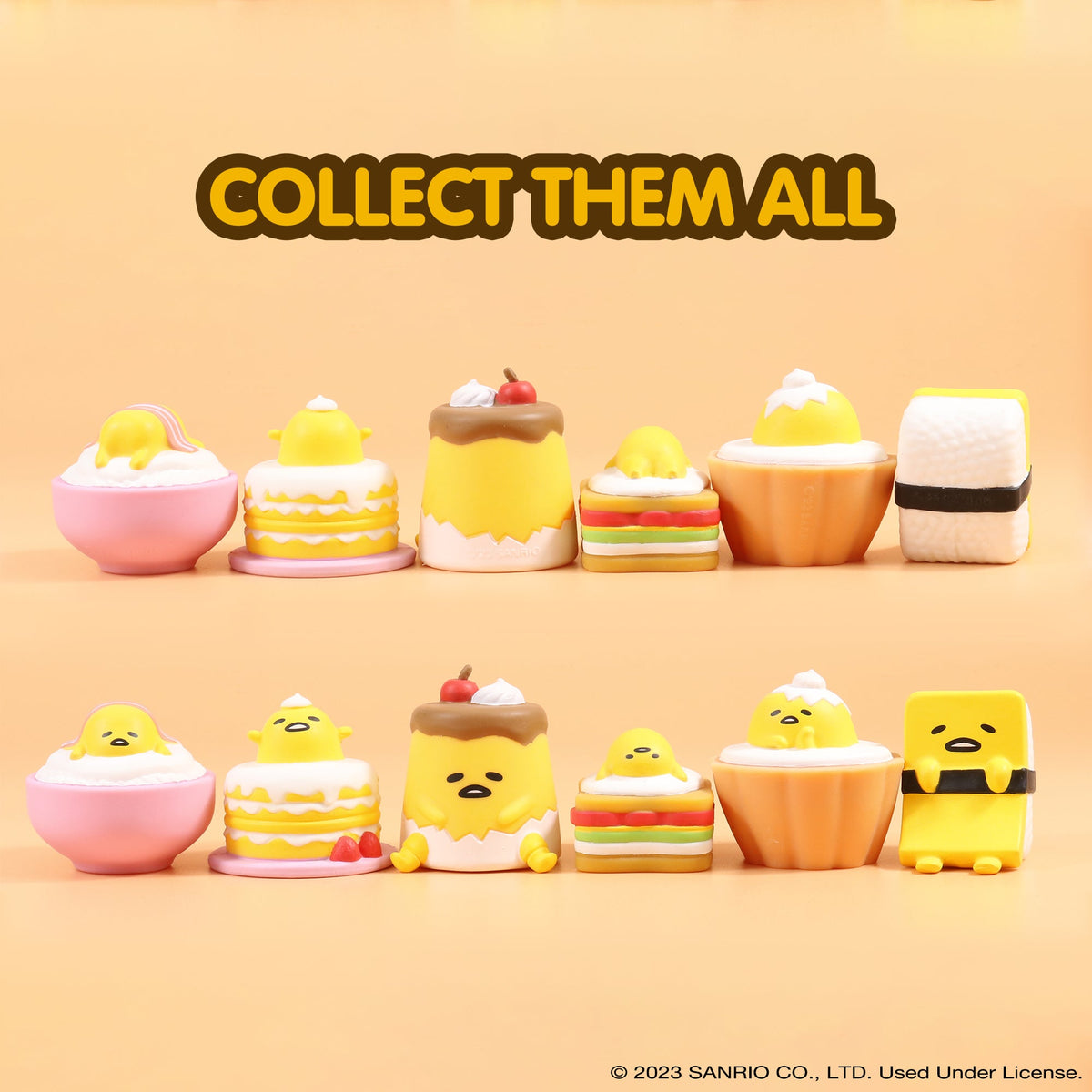 Gudetama Capsule Squishies (Series 1)